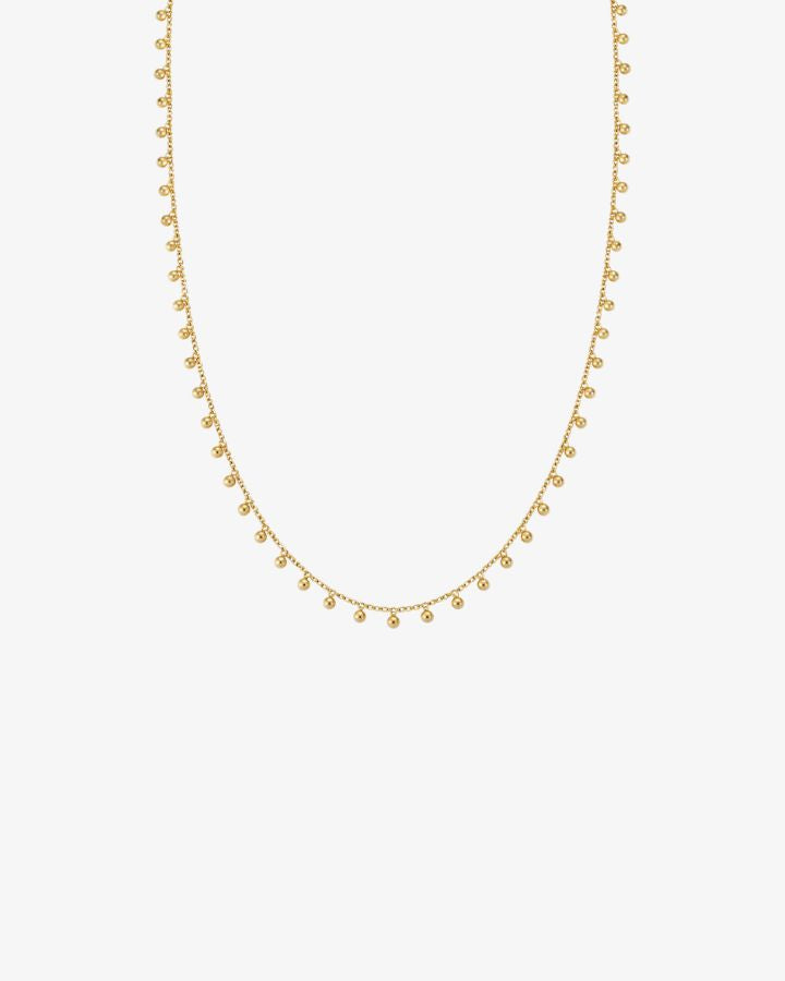 COLLAR MINI BOLITAS ORO