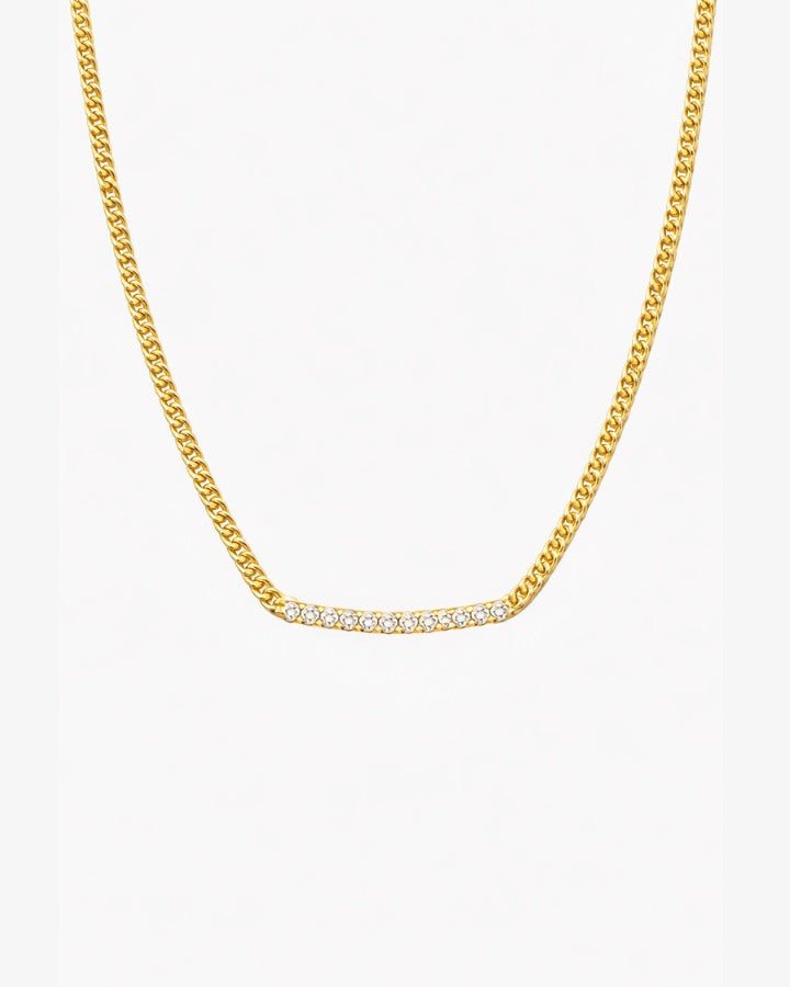 COLLAR MINI CIRCONITAS ORO