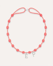 COLLAR NUDOS CORAL | INICIAL