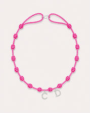 COLLAR NUDOS FUCSIA | INICIAL