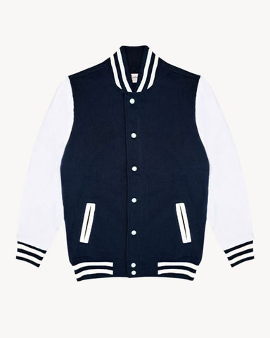 COLLEGE JACKET NAVY BLUE | SIN INICIAL