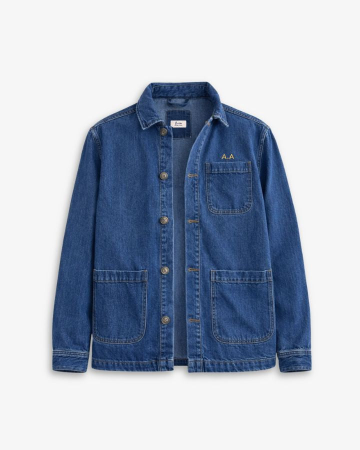 DENIM JACKET | BORDADO MINIMALISTA