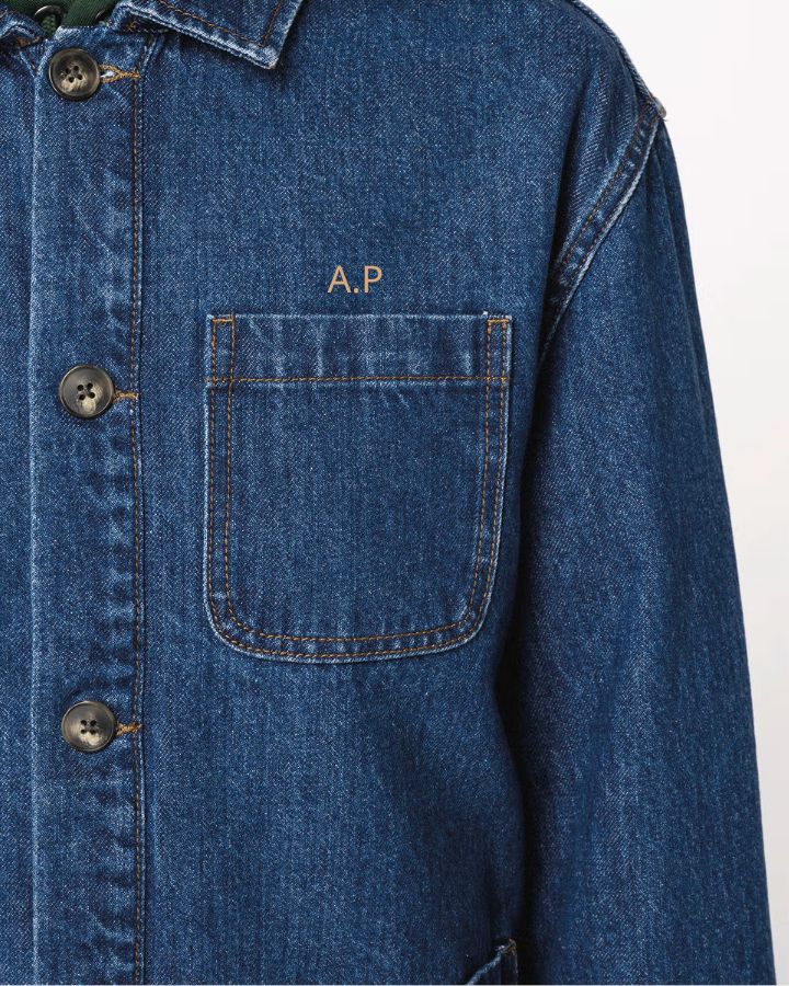 DENIM JACKET | BORDADO MINIMALISTA