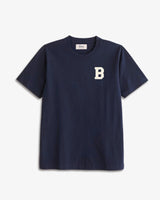 CAMISETA AZUL MARINO | INICIAL -B- | TALLA S