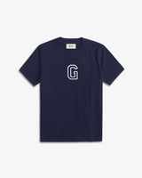KIDS - CAMISETA AZUL MARINO | INICIAL -G- | TALLA 3/4