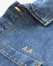 DENIM JACKET | BORDADO MINIMALISTA