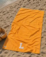 AMBER TOWEL | ONE OR MORE LARGE INITIALS