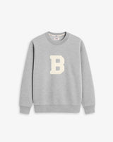 SUDADERA GRIS OSCURO | INICIAL