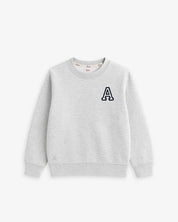 BABIES & KIDS GREY SWEATSHIRT | INITIAL