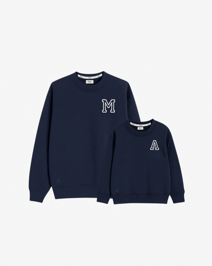 GIF PACK DE 2: SUDADERAS INICIAL | 1 ADULTO + 1 KID 