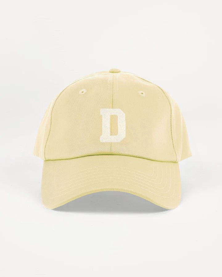 GORRA AMARILLO PASTEL | INICIAL