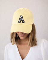 GORRA AMARILLO PASTEL | INICIAL