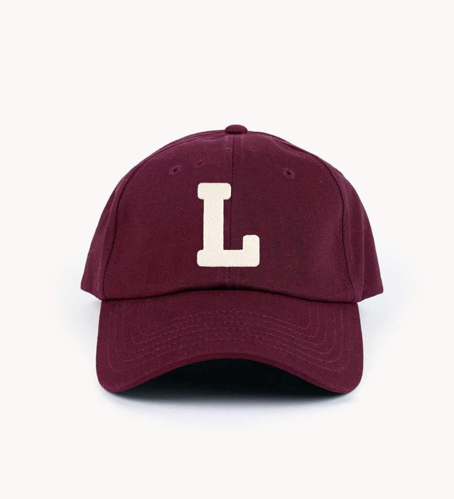 GORRA BURGUNDY | INICIAL 4