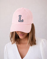 GORRA ROSA PASTEL | INICIAL