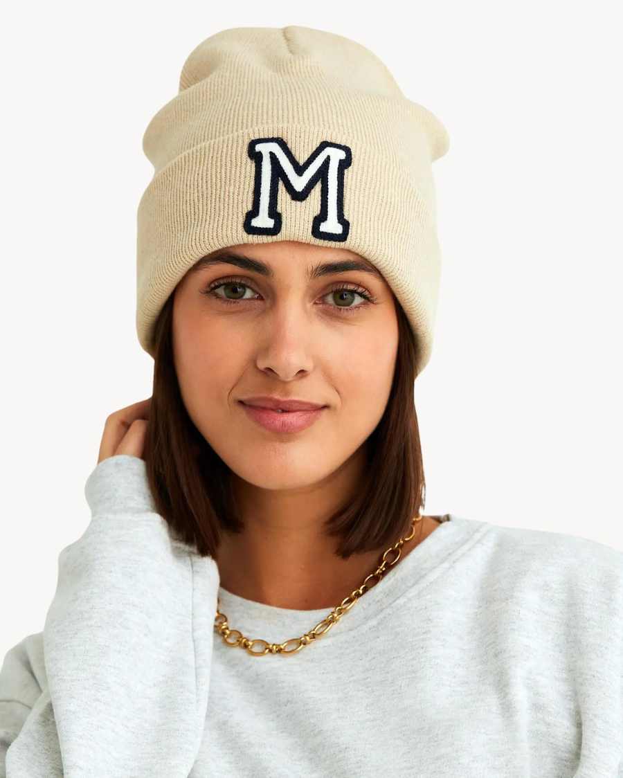 GORRO BEIGE | INICIAL