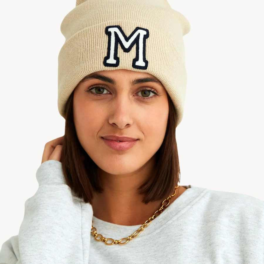 GORRO BEIGE | INICIAL