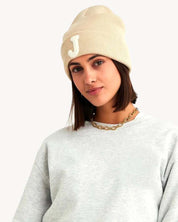 GORRO BEIGE | INICIAL 5