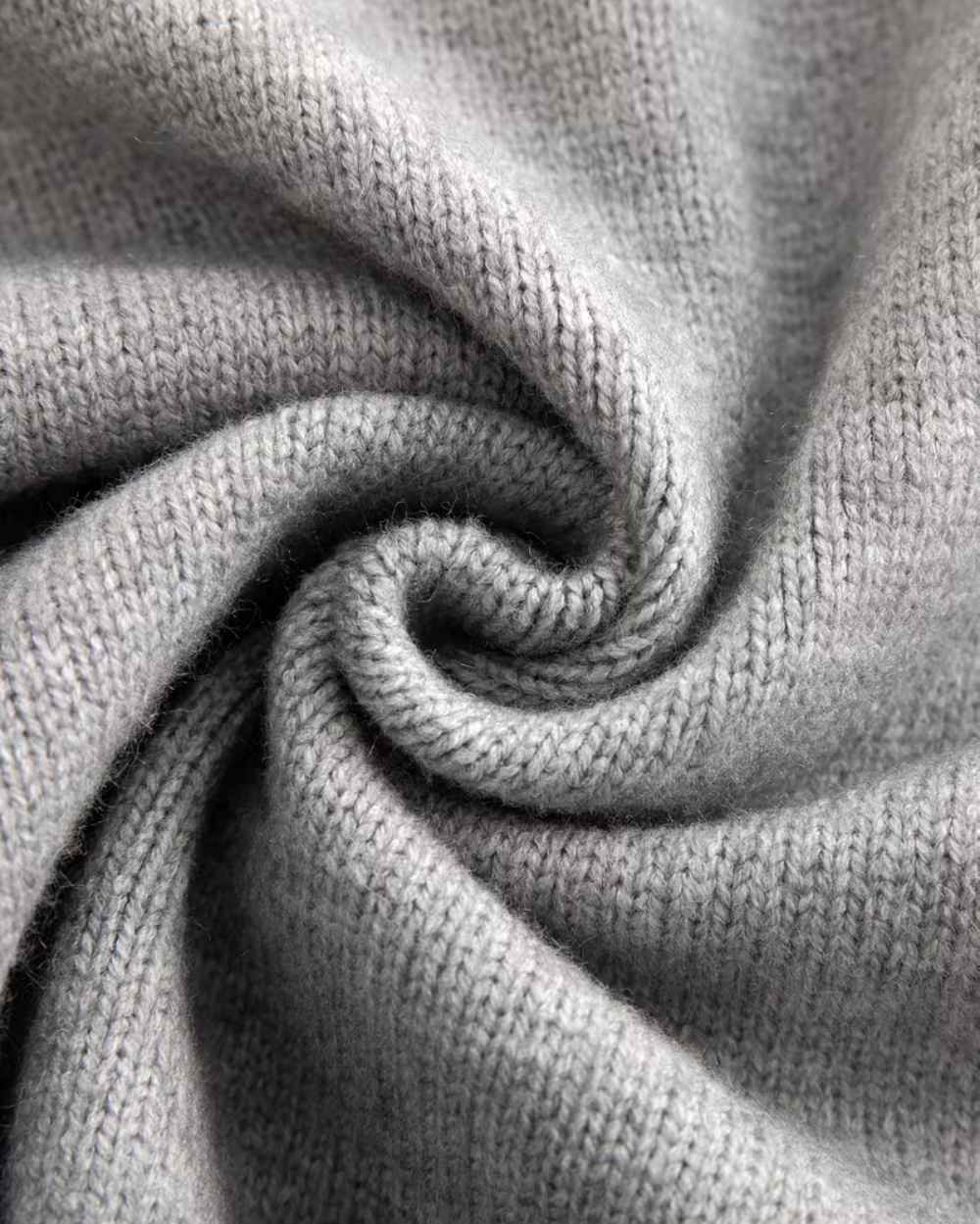 JERSEY-POLO CONTRASTE GRIS