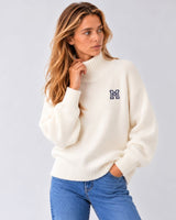 OFF-WHITE ROLLKRAGENPULLOVER