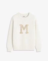 JERSEY OFF WHITE | INICIAL LENTEJUELAS