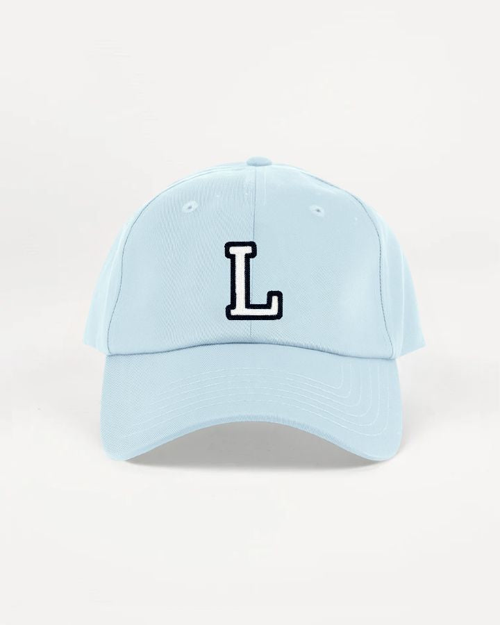 KIDS - GORRA AZUL PASTEL | INICIAL