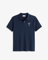 KIDS - NAVY BLUE POLO SHIRT |  INITIAL MICRO CLASSIC