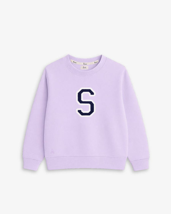 BABIES & KIDS - LILAC SWEATSHIRT | INITIAL