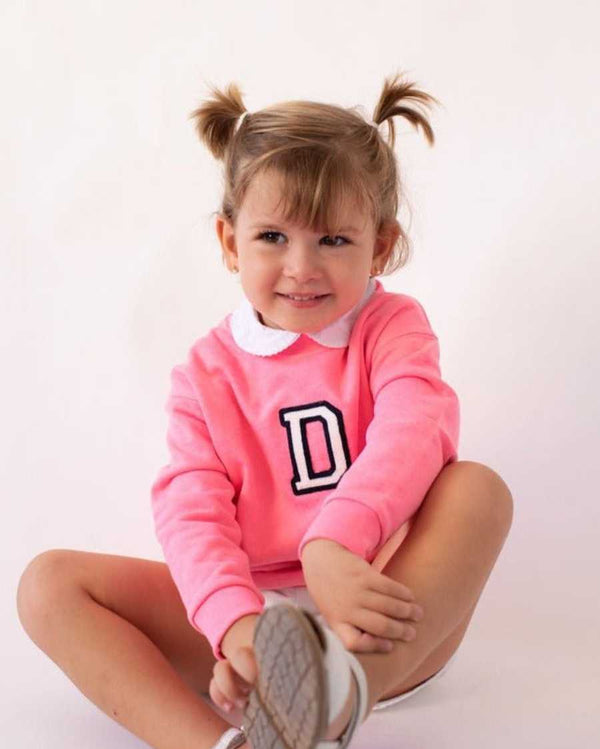 BABIES & KIDS - FUCHSIA SWEATSHIRT | INITIAL