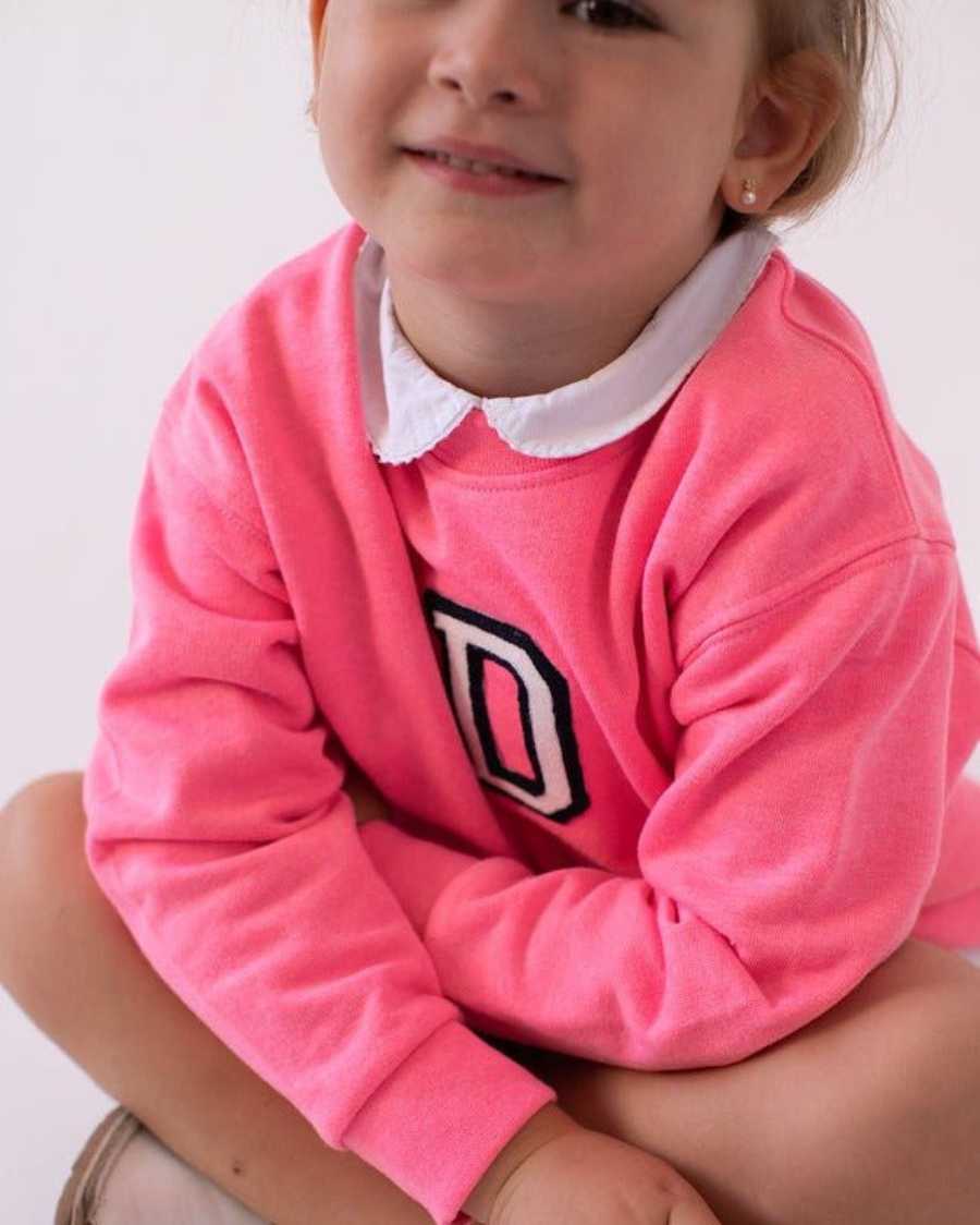 KIDS - SUDADERA FUCHSIA | INICIAL