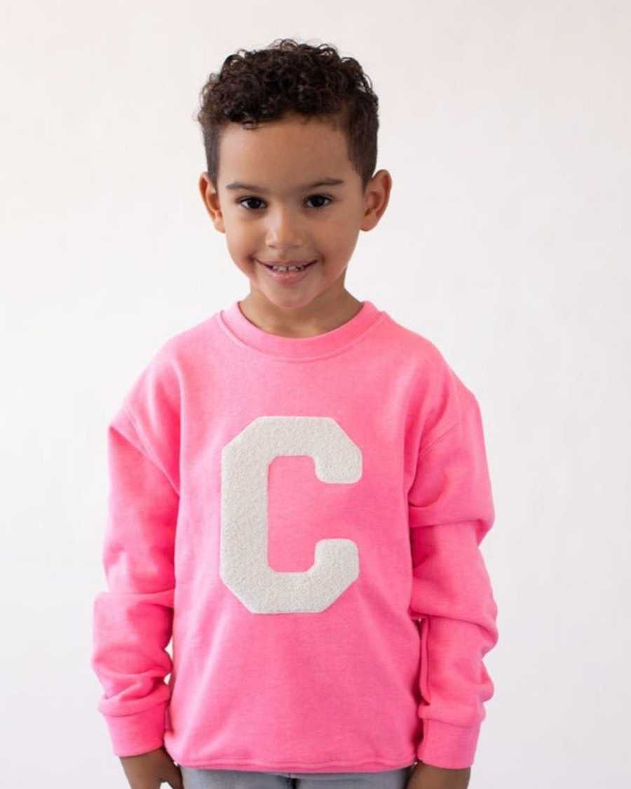 KIDS - SUDADERA FUCHSIA | INICIAL 