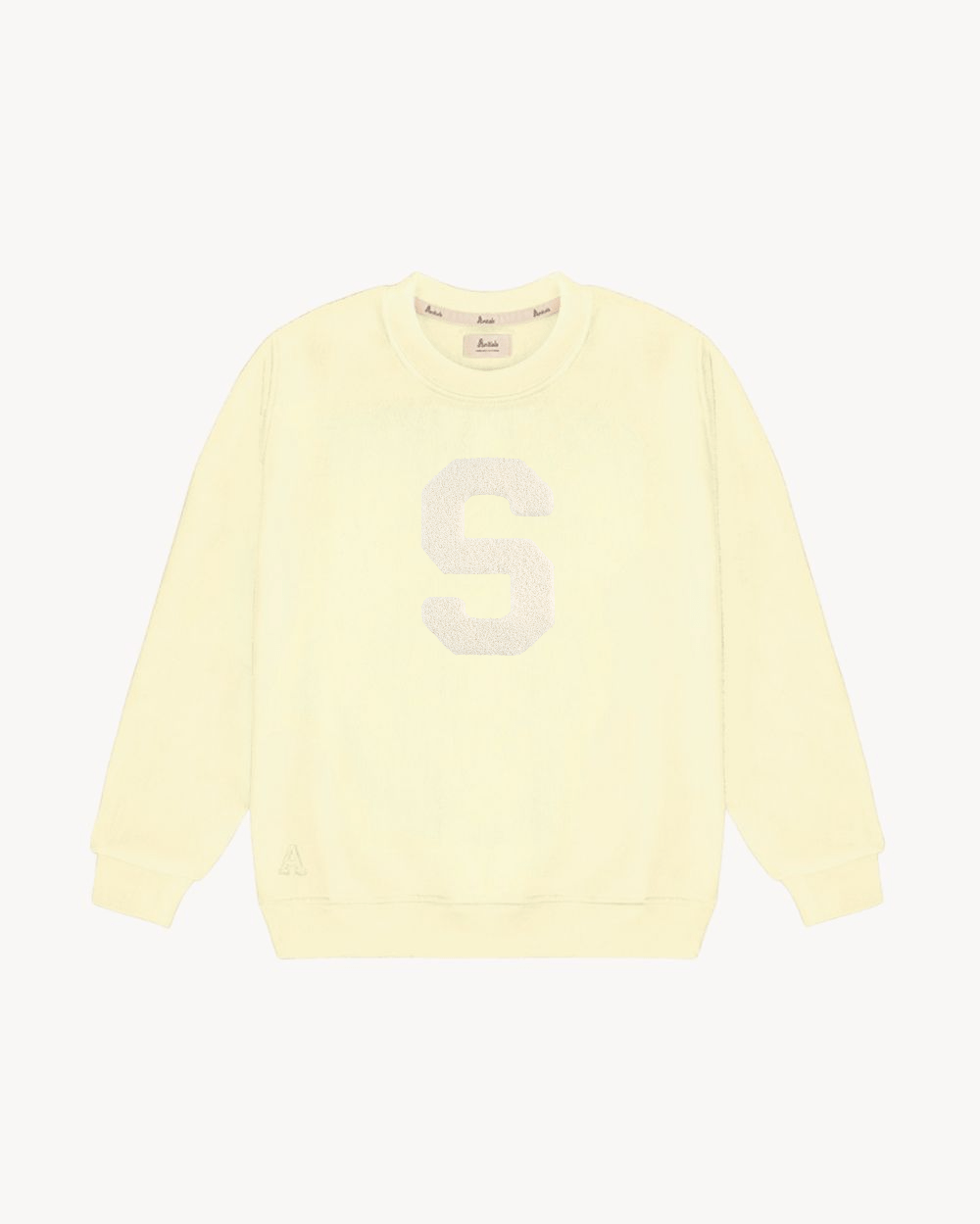 KIDS - SUDADERA LIGHT YELLOW | INICIAL GRANDE RIZO