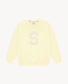 KIDS - SUDADERA LIGHT YELLOW | INICIAL GRANDE RIZO