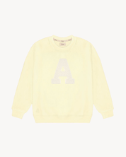 KIDS - SUDADERA LIGHT YELLOW | INICIAL GRANDE RIZO