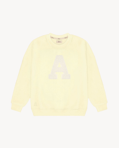 KIDS - SUDADERA LIGHT YELLOW | INICIAL GRANDE RIZO