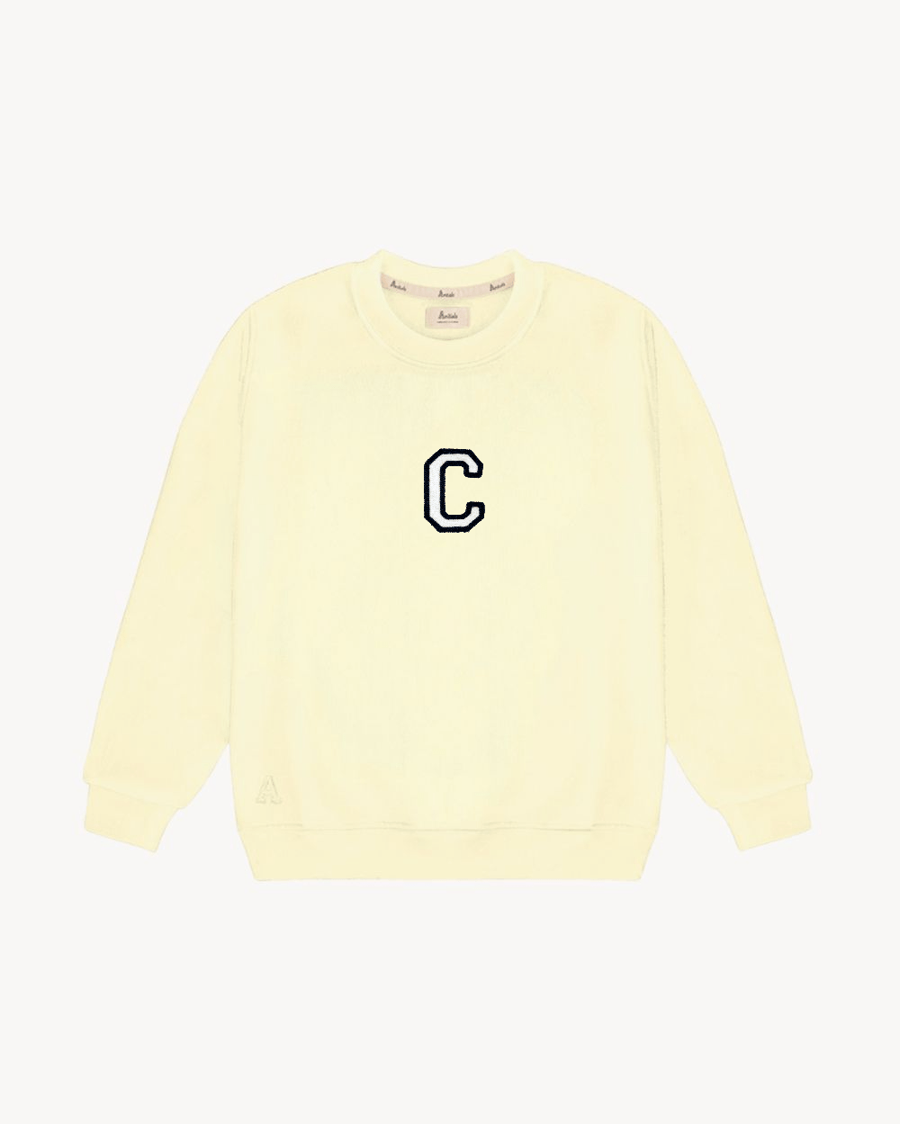 KIDS - SUDADERA LIGHT YELLOW | INICIAL MINI