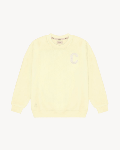KIDS - SUDADERA LIGHT YELLOW | INICIAL MINI RIZO