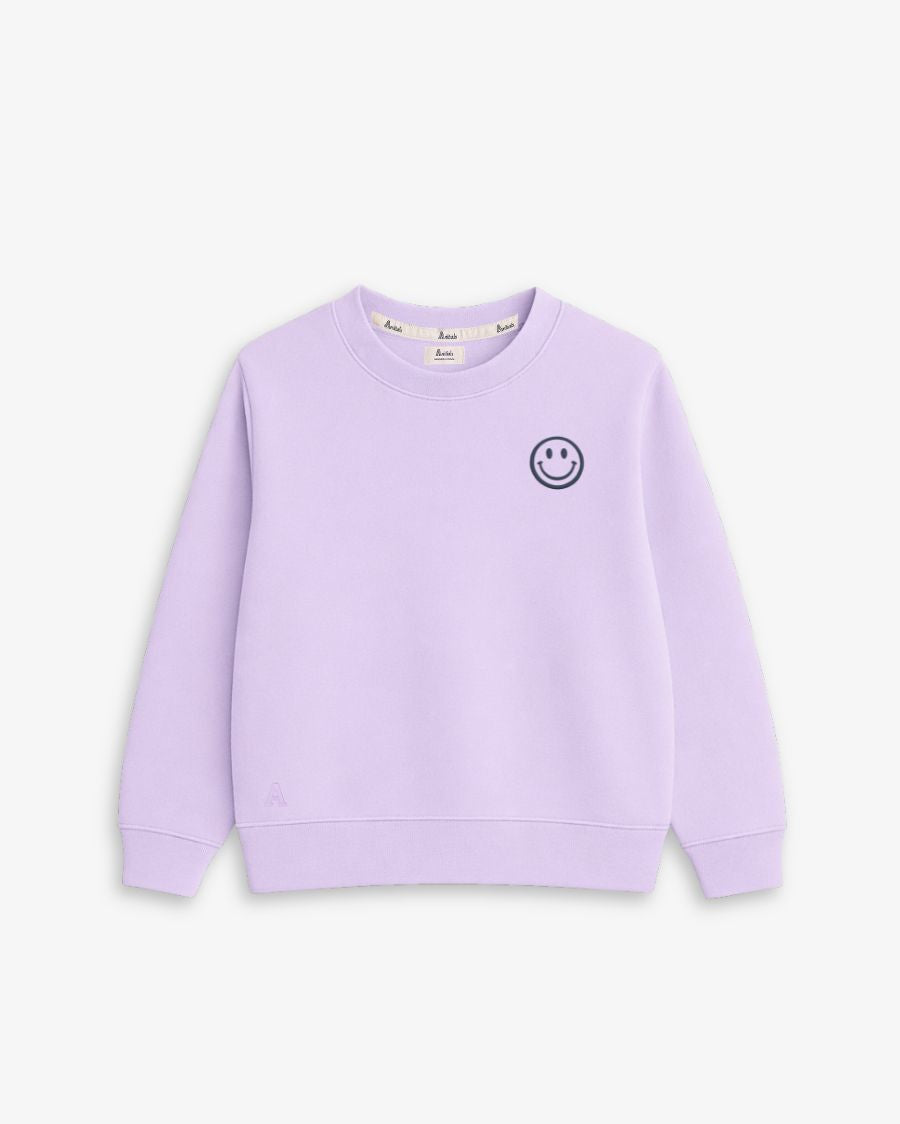 KIDS - SUDADERA MALVA | SMILE