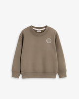 KIDS - CHOCOLATE BROWN HOODIE | SMILE