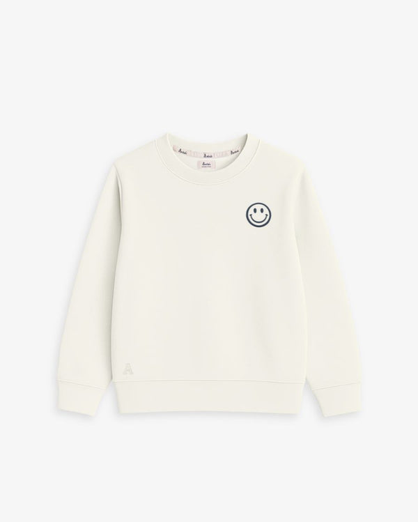 BABIES & KIDS - SUDADERA OFF WHITE | SMILE