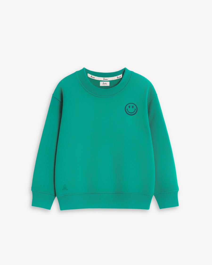 KIDS - SUDADERA VERDE KELLY | SMILE