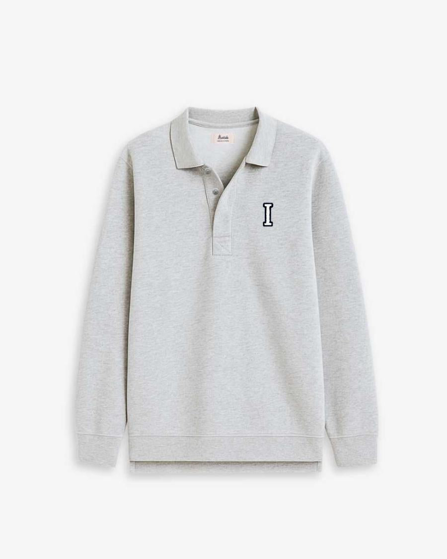GREY SWEATSHIRT | INITIAL MINI