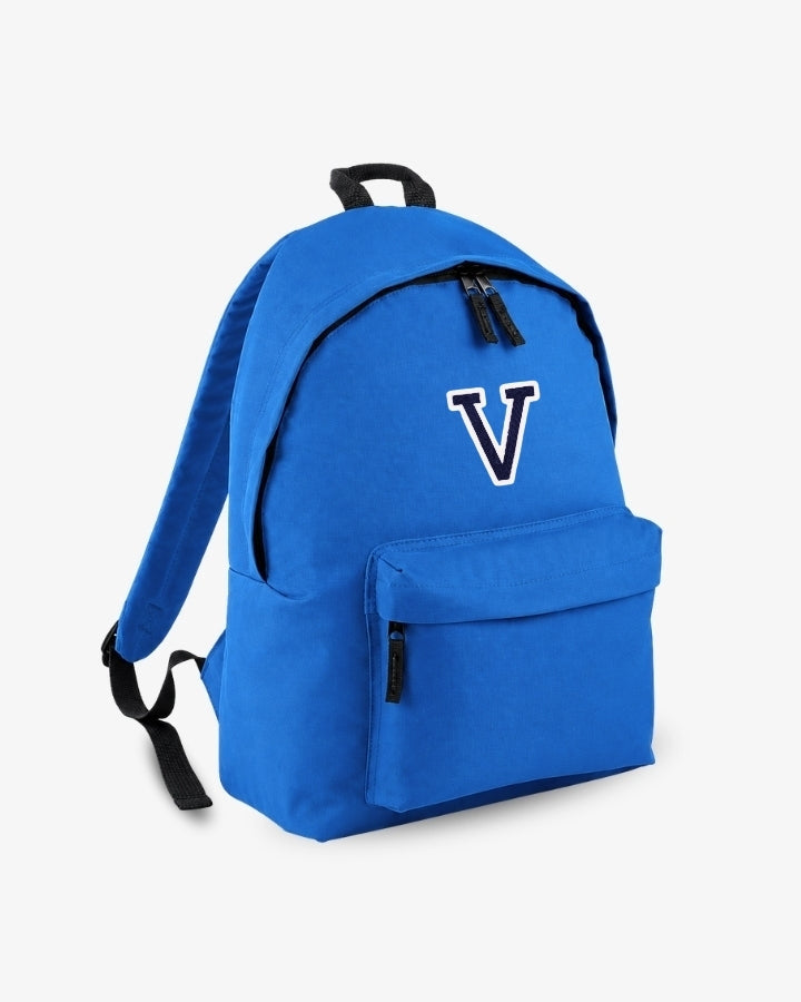 MOCHILA GRANDE AZUL ROYAL |  INICIAL