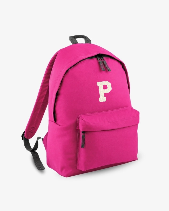 MOCHILA GRANDE FUCSIA |  INICIAL