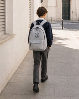 GREY BACKPACK | INITIAL MINI