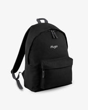 MOCHILA GRANDE NEGRA |  BORDADO PERSONALIZADO