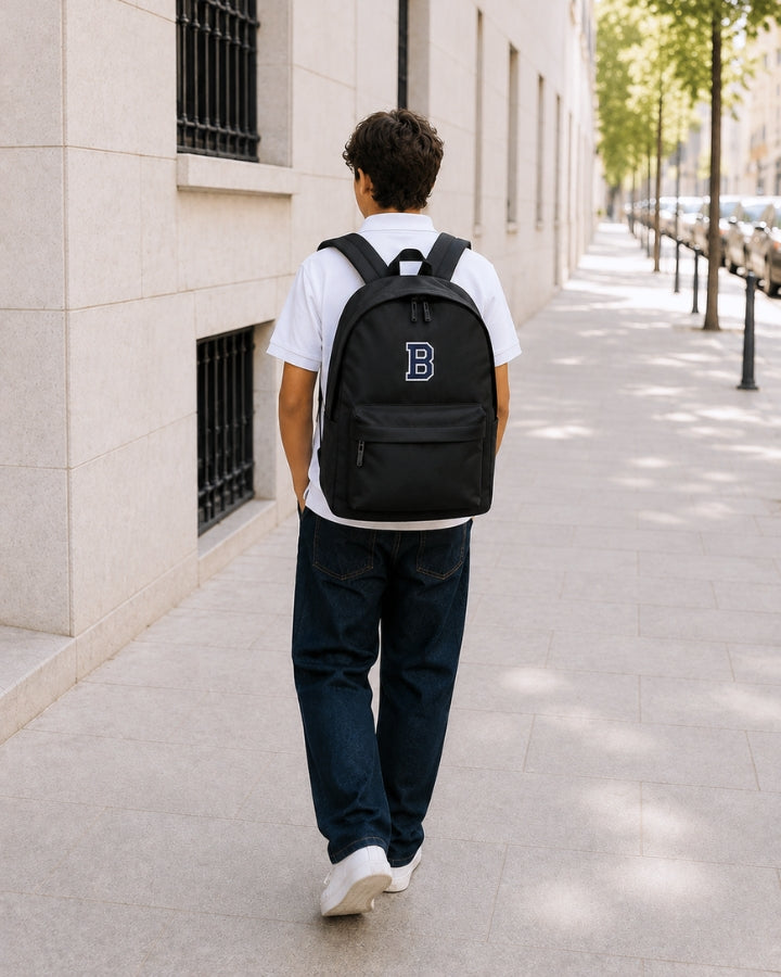 MOCHILA GRANDE NEGRA |  INICIAL