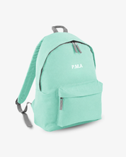 MOCHILA GRANDE VERDE MINT |  BORDADO PERSONALIZADO