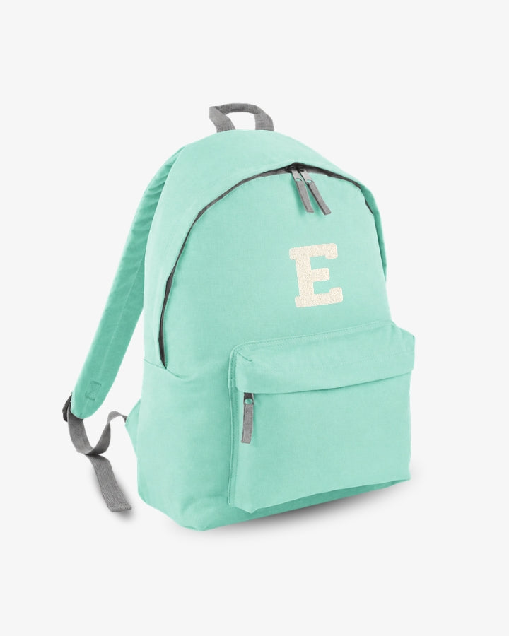 MOCHILA GRANDE VERDE MINT | INICIAL
