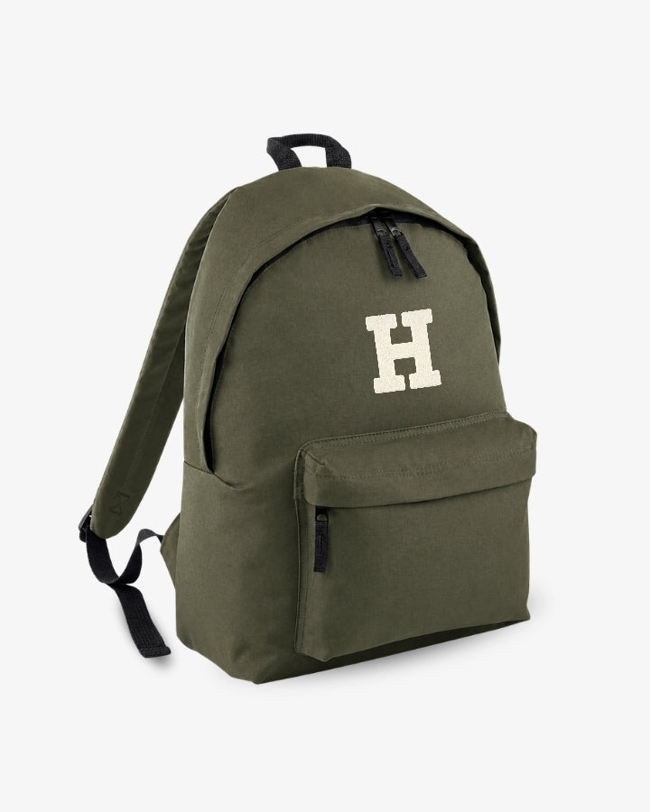 MOCHILA GRANDE VERDE OLIVA |  INICIAL