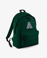 MOCHILA GRANDE VERDE OSCURO |  INICIAL
